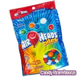 AirHeads Bites Candy - Fruit: 9-Ounce Bag -Candy Store airheads bites candy fruit 9 ounce bag candy warehouse 4