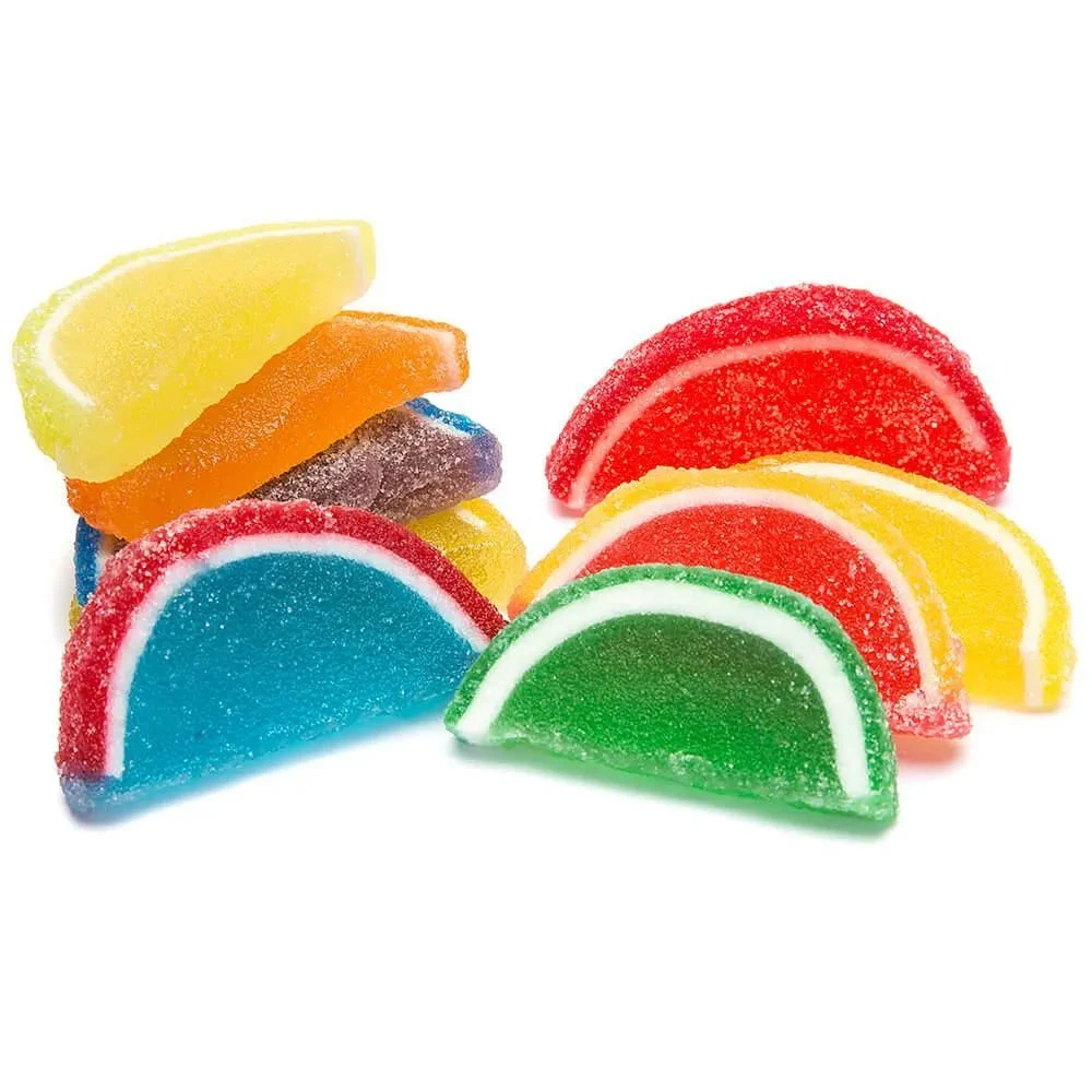 Albanese Candy Fruit Jell Slices Assortment - Wrapped: 5LB Bag 3 Albanese Candy Fruit Jell Slices Assortment - Wrapped: 5LB Bag