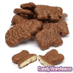 Albanese Milk Chocolate Covered Animal Crackers Candy: 2LB Bag -Candy Store albanese milk chocolate covered animal crackers candy 2lb bag candy warehouse 3
