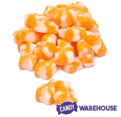 Albanese Orange Cream Bearsicles Gummy Bears: 5LB Bag -Candy Store albanese orange cream bearsicles gummy bears 5lb bag candy warehouse 3
