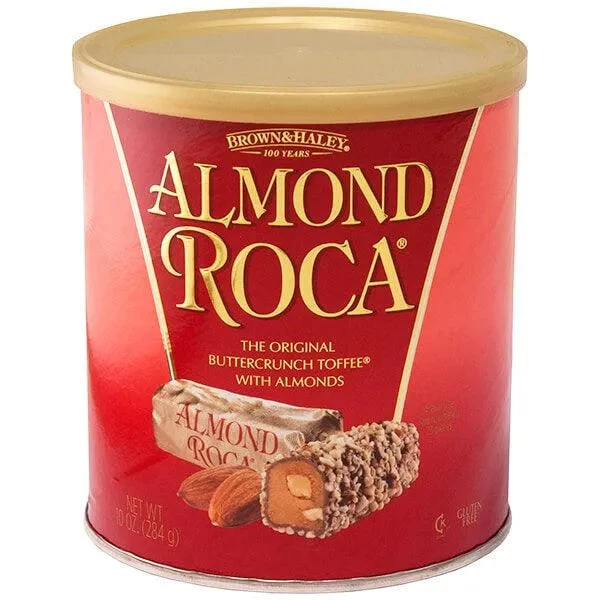 Almond Roca Buttercrunch Toffee Candy: 10-Ounce Tin 8 Almond Roca Buttercrunch Toffee Candy: 10-Ounce Tin - Image 6