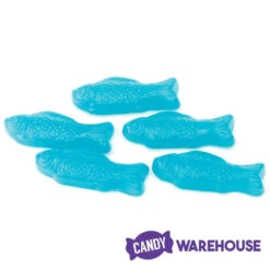 American Fish Chewy Candy - Blue: 16-Ounce Bag -Candy Store american fish chewy candy blue 16 ounce bag candy warehouse 3