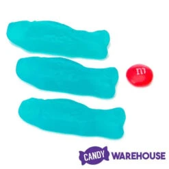 American Fish Chewy Candy - Blue: 16-Ounce Bag -Candy Store american fish chewy candy blue 16 ounce bag candy warehouse 4