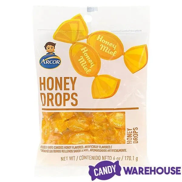 Arcor Honey Drops Hard Candy: 6-Ounce Bag 5 Arcor Honey Drops Hard Candy: 6-Ounce Bag - Image 3
