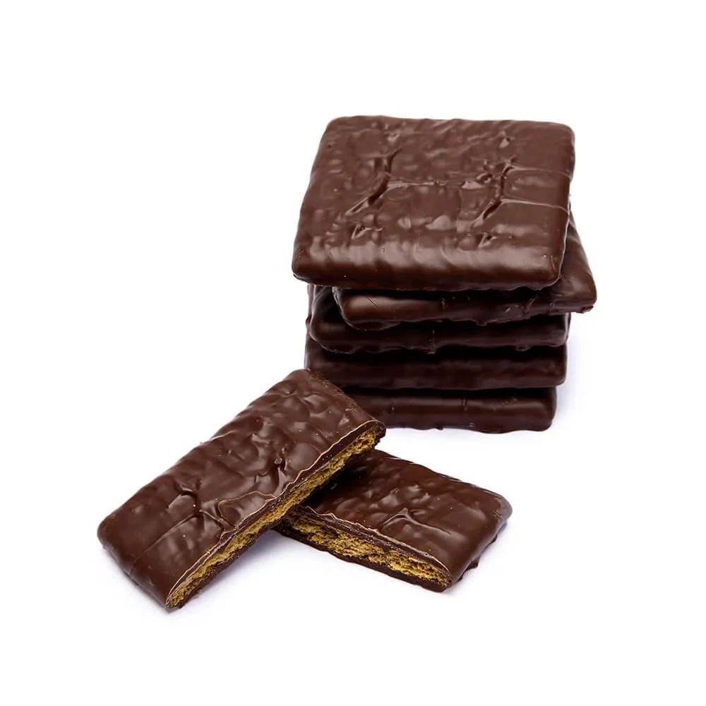 Asher's Milk Chocolate Covered Graham Crackers: 5LB Box 3 Asher's Milk Chocolate Covered Graham Crackers: 5LB Box