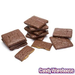 Asher's Milk Chocolate Covered Graham Crackers: 5LB Box 14 Asher's Milk Chocolate Covered Graham Crackers: 5LB Box -Candy Store asher s milk chocolate covered graham crackers 5lb box candy warehouse 6