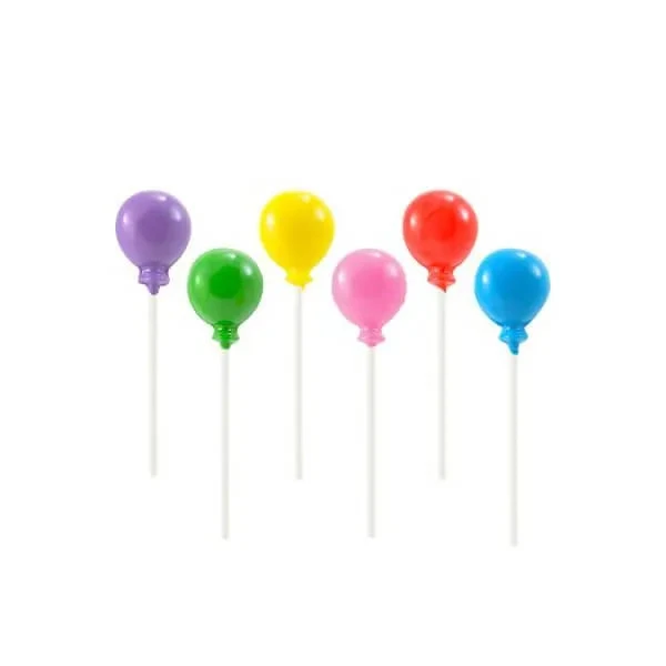 Balloons Hard Candy Lollipops: 12-Piece Pack 6 Balloons Hard Candy Lollipops: 12-Piece Pack - Image 4