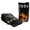 Black Cello Candy Bags With Day Of The Dead Skulls: 100-Piece Box -Candy Store black cello candy bags with day of the dead skulls 100 piece box candy warehouse 1