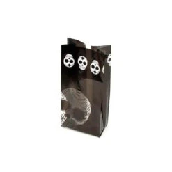 Black Cello Candy Bags With Day Of The Dead Skulls: 100-Piece Box 9 Black Cello Candy Bags With Day Of The Dead Skulls: 100-Piece Box -Candy Store black cello candy bags with day of the dead skulls 100 piece box candy warehouse 4