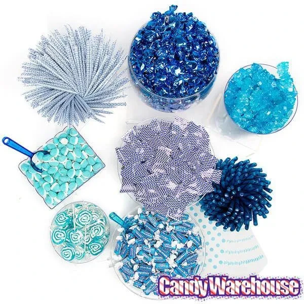 Blue Candy Buffet Kit: 25 To 50 Guests 6 Blue Candy Buffet Kit: 25 To 50 Guests - Image 4