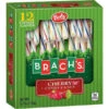 Bobs Sweet Stripes Rainbow Cherry Candy Canes: 12-Piece Box -Candy Store bobs sweet stripes rainbow cherry candy canes 12 piece box candy warehouse 1