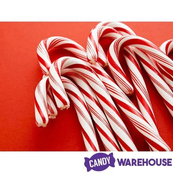 Bobs Sweet Stripes Traditional Red & White Peppermint Candy Canes: 96-Piece Pail 7 Bobs Sweet Stripes Traditional Red & White Peppermint Candy Canes: 96-Piece Pail - Image 5