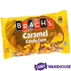 Brach's Caramel Candy Corn: 9-Ounce Bag -Candy Store brach s caramel candy corn 9 ounce bag candy warehouse 3