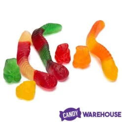 Brach's Gummy Bears And Worms Candy: 3LB Bag -Candy Store brach s gummy bears and worms candy 3lb bag candy warehouse 3