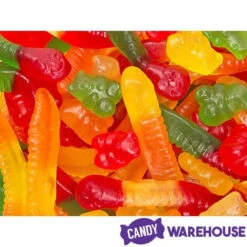 Brach's Gummy Bears And Worms Candy: 3LB Bag -Candy Store brach s gummy bears and worms candy 3lb bag candy warehouse 4