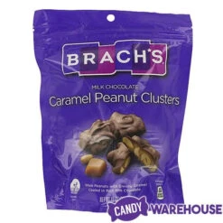 New Arrival -Candy Store brach s milk chocolate caramel peanut clusters candy 10 ounce bag candy warehouse 2