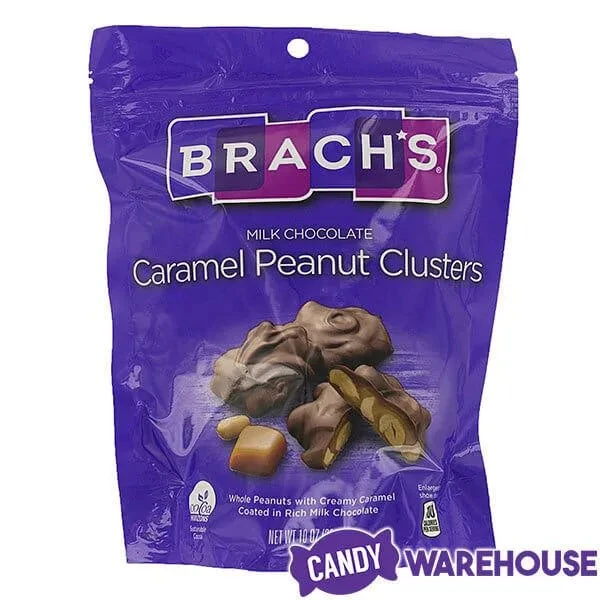 Brach's Milk Chocolate Caramel Peanut Clusters Candy: 10-Ounce Bag 4 Brach's Milk Chocolate Caramel Peanut Clusters Candy: 10-Ounce Bag - Image 2