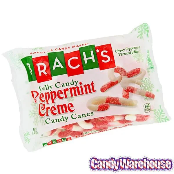 Brach's Peppermint Creme Jelly Candy Canes: 40-Piece Bag 6 Brach's Peppermint Creme Jelly Candy Canes: 40-Piece Bag - Image 4