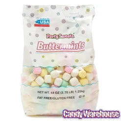 Butter Mint Creams - Assorted Pastels: 2.75LB Bag -Candy Store butter mint creams assorted pastels 2 75lb bag candy warehouse 4 63dbdbc8 0ef8 42b7 b4b5 bc2b7f285d71