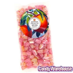 Butterfields Buds Hard Candy - Peach: 1LB Bag 7 Butterfields Buds Hard Candy - Peach: 1LB Bag -Candy Store butterfields buds hard candy peach 1lb bag candy warehouse 3