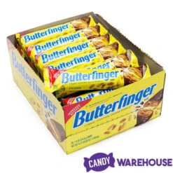 Butterfinger Candy Bars: 36-Piece Box 8 Butterfinger Candy Bars: 36-Piece Box -Candy Store butterfinger candy bars 36 piece box candy warehouse 3