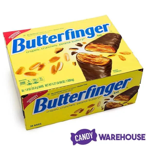 Butterfinger Candy Bars: 36-Piece Box 6 Butterfinger Candy Bars: 36-Piece Box - Image 4