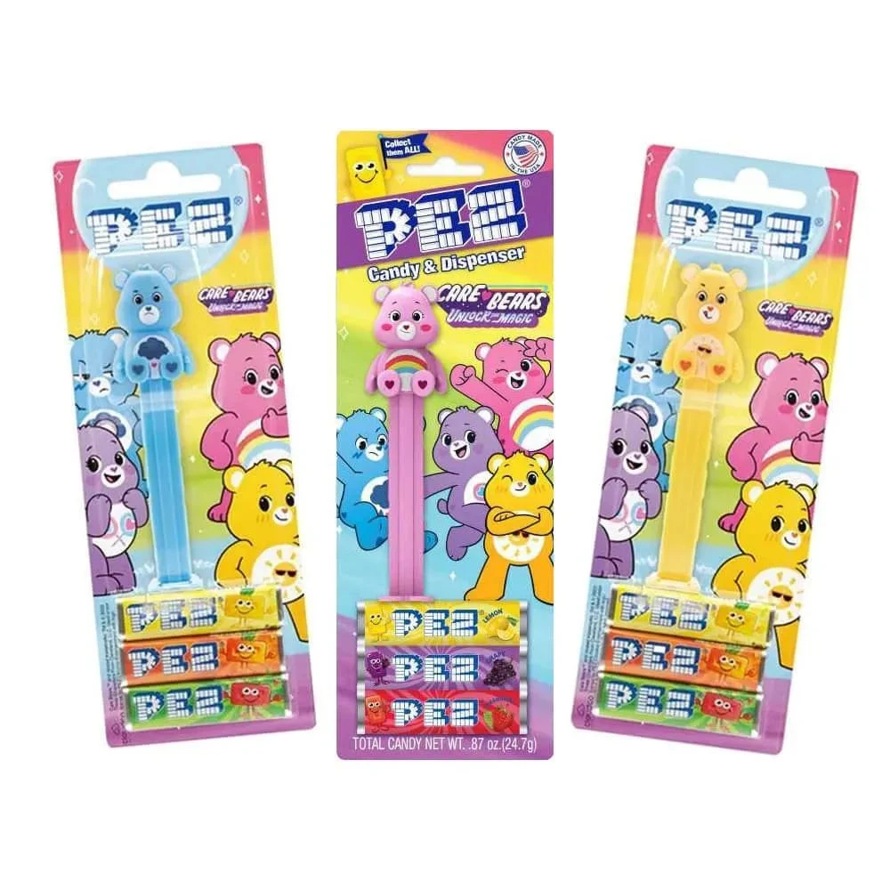 Care Bears PEZ Candy Blister Packs: 12-Piece Display 3 Care Bears PEZ Candy Blister Packs: 12-Piece Display