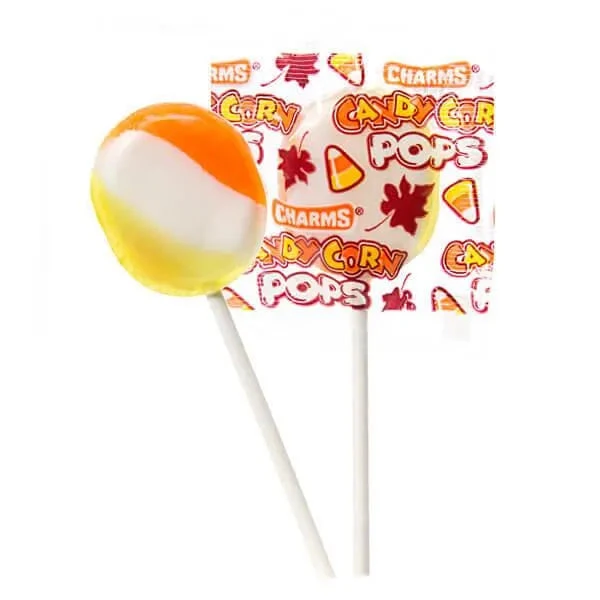 Charms Candy Corn Pops: 15-Piece Bag 3 Charms Candy Corn Pops: 15-Piece Bag
