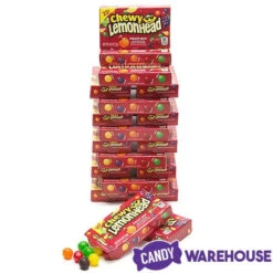 Chewy Lemonhead Fruit Mix Candy Mini Packs: 24-Piece Box 10 Chewy Lemonhead Fruit Mix Candy Mini Packs: 24-Piece Box -Candy Store chewy lemonhead fruit mix candy mini packs 24 piece box candy warehouse 3