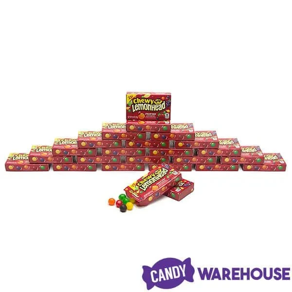 Chewy Lemonhead Fruit Mix Candy Mini Packs: 24-Piece Box 6 Chewy Lemonhead Fruit Mix Candy Mini Packs: 24-Piece Box - Image 4