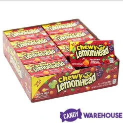 Chewy Lemonhead Fruit Mix Candy Mini Packs: 24-Piece Box 13 Chewy Lemonhead Fruit Mix Candy Mini Packs: 24-Piece Box -Candy Store chewy lemonhead fruit mix candy mini packs 24 piece box candy warehouse 6