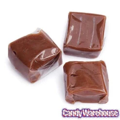 Chocolate Caramel Squares Candy: 5LB Bag -Candy Store chocolate caramel squares candy 5lb bag candy warehouse 4