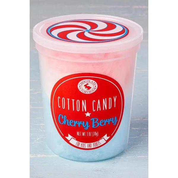 Chocolate Storybook Cotton Candy - Cherry Berry: 1-Ounce Tub 5 Chocolate Storybook Cotton Candy - Cherry Berry: 1-Ounce Tub - Image 3