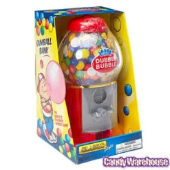 Classic Gumball Machine With Dubble Bubble Gumballs -Candy Store classic gumball machine with dubble bubble gumballs candy warehouse 3