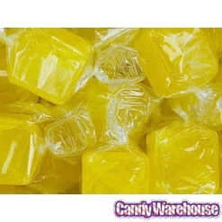 Cubes Hard Candy - Lemon: 3LB Bag -Candy Store cubes hard candy lemon 3lb bag candy warehouse 4