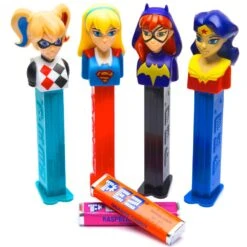 DC Superhero Girls PEZ Candy Packs: 12-Piece Display