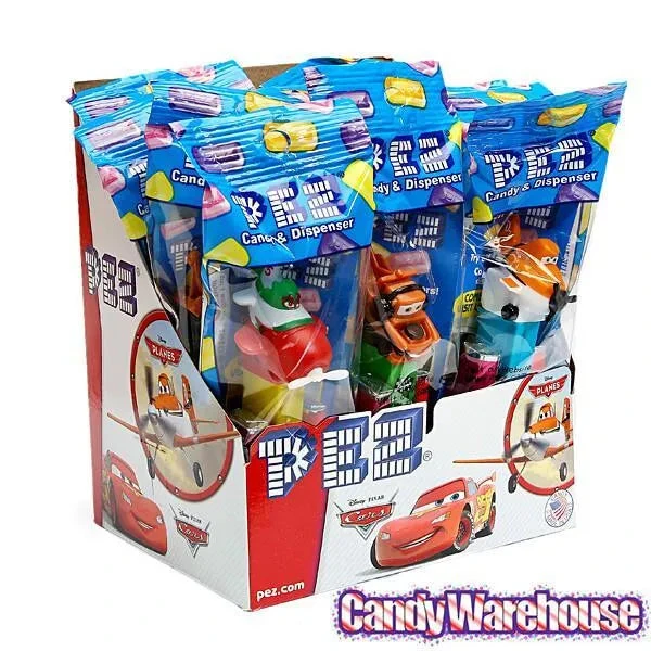 Disney Cars And Planes PEZ Candy Packs: 12-Piece Display 5 Disney Cars And Planes PEZ Candy Packs: 12-Piece Display - Image 3