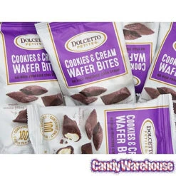 Dolcetto Cookies & Cream-Filled Wafer Bites Packs: 24-Piece Display 9 Dolcetto Cookies & Cream-Filled Wafer Bites Packs: 24-Piece Display -Candy Store dolcetto cookies and cream filled wafer bites packs 24 piece display candy warehouse 4 f7999958 1162 462f 89df 1a878aa98de4
