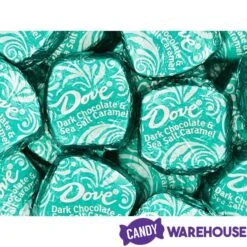 Dove Dark Chocolate Sea Salt Caramel Squares: 28-Piece Bag -Candy Store dove dark chocolate sea salt caramel squares 28 piece bag candy warehouse 3