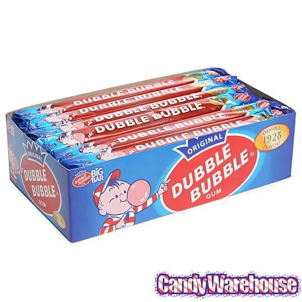 Dubble Bubble 3-Ounce Big Bar Bubblegum: 24-Piece Box 5 Dubble Bubble 3-Ounce Big Bar Bubblegum: 24-Piece Box - Image 3