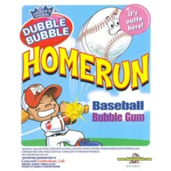Dubble Bubble Home Run Baseball Gumballs: 240-Piece Tub -Candy Store dubble bubble home run baseball gumballs 240 piece tub candy warehouse 5 9d790221 62d0 4455 a8e6 0ebf4caf1420