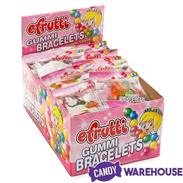 Efrutti Gummy Candy Bracelets: 40-Piece Box 5 Efrutti Gummy Candy Bracelets: 40-Piece Box - Image 3