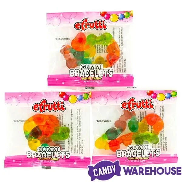 Efrutti Gummy Candy Bracelets: 40-Piece Box 6 Efrutti Gummy Candy Bracelets: 40-Piece Box - Image 4