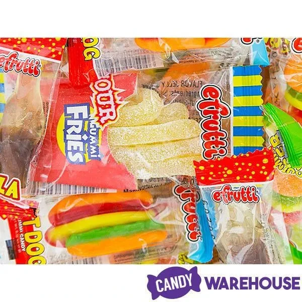 Efrutti Gummy Lunch Candy: 70-Piece Bag 4 Efrutti Gummy Lunch Candy: 70-Piece Bag - Image 2