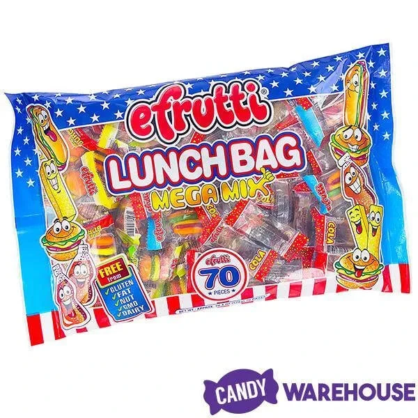 Efrutti Gummy Lunch Candy: 70-Piece Bag 5 Efrutti Gummy Lunch Candy: 70-Piece Bag - Image 3