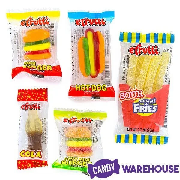 Efrutti Gummy Lunch Candy: 70-Piece Bag 6 Efrutti Gummy Lunch Candy: 70-Piece Bag - Image 4