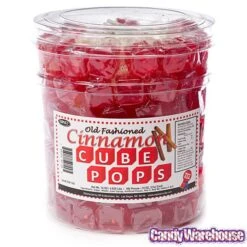 Espeez Cube Pops - Cinnamon: 100-Piece Tub -Candy Store espeez cube pops cinnamon 100 piece tub candy warehouse 3 7776acb7 2705 4f15 9339 7ae068e36127