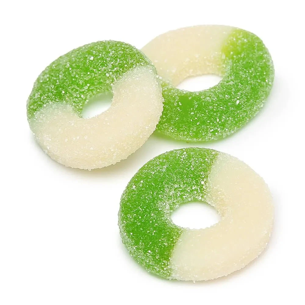 Fini Sour Watermelon Gummy Rings: 1KG Bag 3 Fini Sour Watermelon Gummy Rings: 1KG Bag