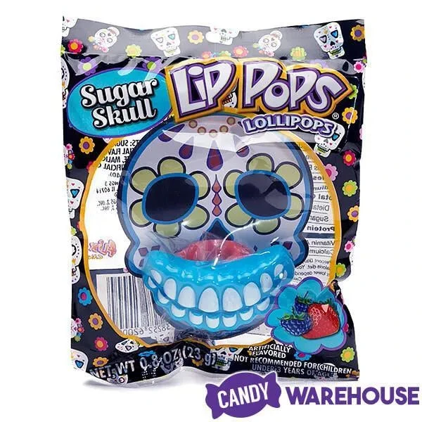 Flix Candy Day Of The Dead Sweet Skull Lip Pops Candy Packs: 12-Piece Display 5 Flix Candy Day Of The Dead Sweet Skull Lip Pops Candy Packs: 12-Piece Display - Image 3