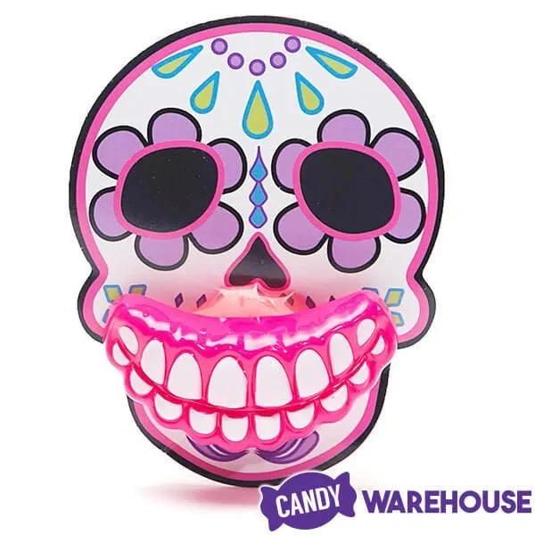Flix Candy Day Of The Dead Sweet Skull Lip Pops Candy Packs: 12-Piece Display 9 Flix Candy Day Of The Dead Sweet Skull Lip Pops Candy Packs: 12-Piece Display - Image 7